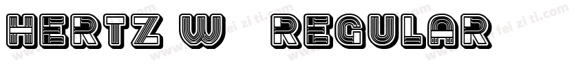 Hertz W03 Regular字体转换